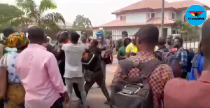 The angry customers besieged NAM1's residence demanding for payment due them