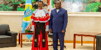 Judge Omar Othman Makungu of East African Court of Justice, Burundi President Evariste Ndayishimiye