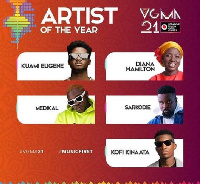 VGMA 'Artist of the Year' nominees