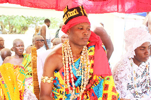 Joseph Adisenu has been installed as chief of Xikpo