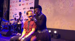 Wiyaala on stage