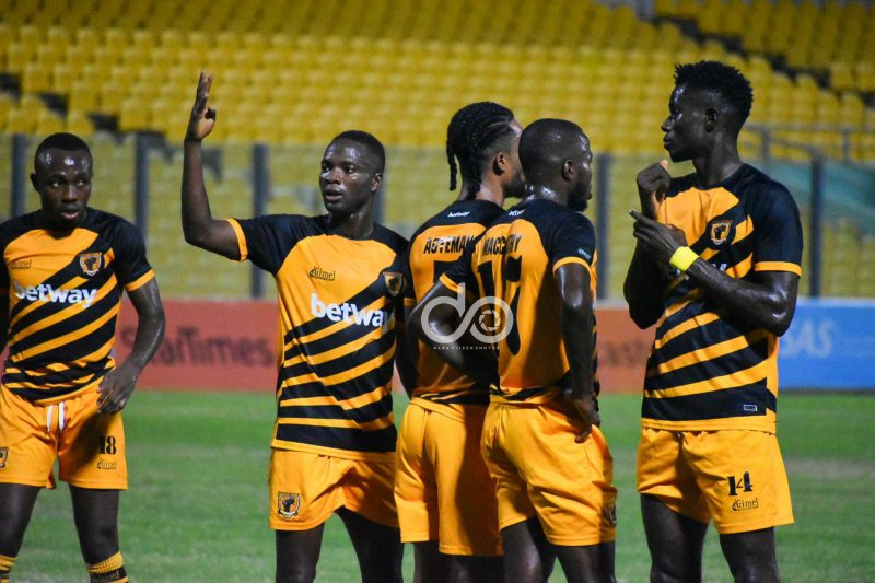 Ashantigold S.C were suspected to have played a match of convenience on matchday 34