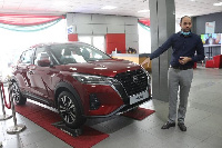 Mr. Amine Kabbara presents the new vehicle