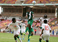 File photo; Super Falcons of Nigeria vs Teranga Lionesses of Senegal