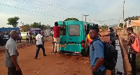 Most workers were left stranded as the drivers refused to move their vehicles until 11:00am