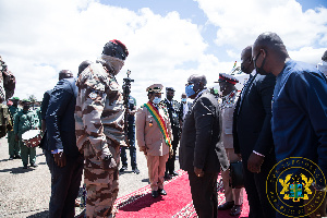 Akufo Addo Meets Doumboya