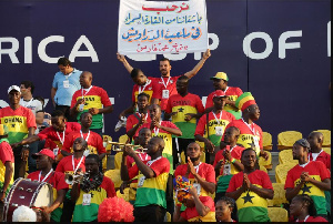 A Photo Of Ghanaian Football Fans