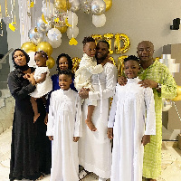 Abedi Pele joined Wakaso and his family to mark the day