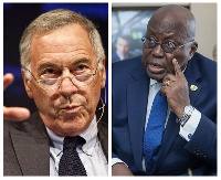 Professor Steve Hanke and Akufo-Addo