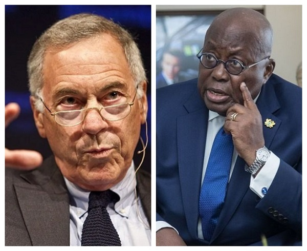 Professor Steve Hanke and Akufo-Addo