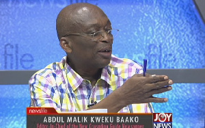 Kweku Baako Jnr, Editor in Chief of the Crusading Guide newspaper