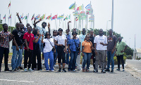 Led by the CIEC, the excursion took the international students on a memorable tour of Accra