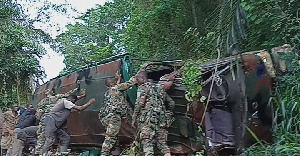 GAF says about 16 soldiers sustained injuries in the accident