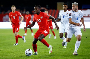 Richie Laryea In Action For Canada 610x400