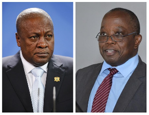 John Dramani Mahama, Former president and Daniel Demelevo