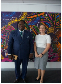 Ghana’s high commissioner to Australia , Vice chancellor for university of Queensland