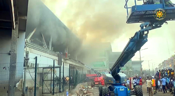 Kejetia market fire outbreak occurred on Wednesday, March 15 2023