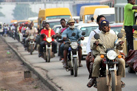 File photo of Okada riders