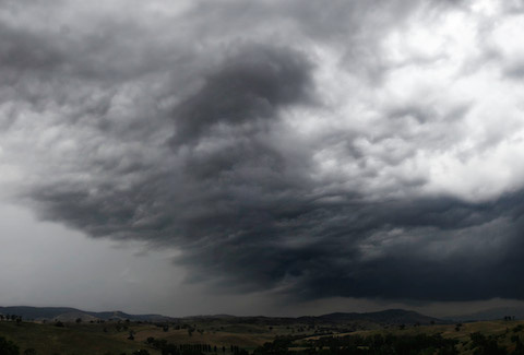 Under the dark cloud, that hangs over the Holy Land, the Lord says; there's a silver lining