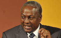 Former president John Mahama