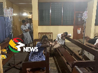 Students from Accra High School were rushed to the hospital after eating meals served at school