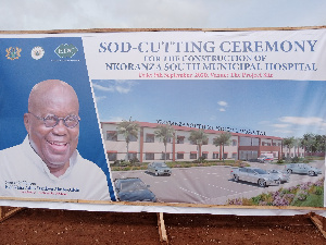 Nkoranza  District Hospital Sod Cutting