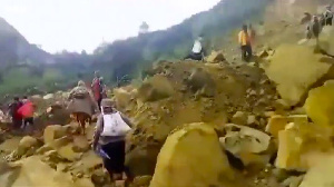 Papua New Guinea Landslide