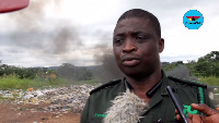 Enchi District forest manager,  Mark Gyamfi Aidoo