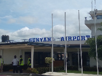 The Sunyani airport