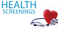 The screening exercise covered tests for blood pressure (BP), diabetes, hepatitis B, malaria