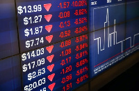 Banking sector equities were most hit by the downtrend