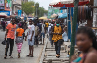 The strike by commercial drivers led to people walking long distances to get to work