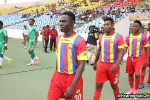 Hearts of Oak wing man Isaac Mensah