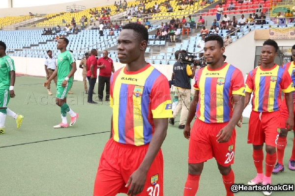 Hearts of Oak wing man Isaac Mensah