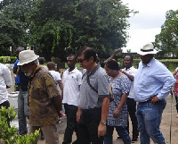 Diplomats view Ghana's tourist sites