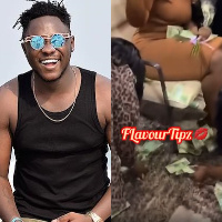 Medikal showers money in sister