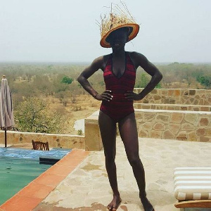 Wiyaala Bikini Muscular