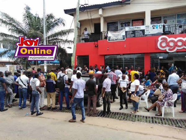 Menzgold customers are demanding their money from the investment firm and NAM1