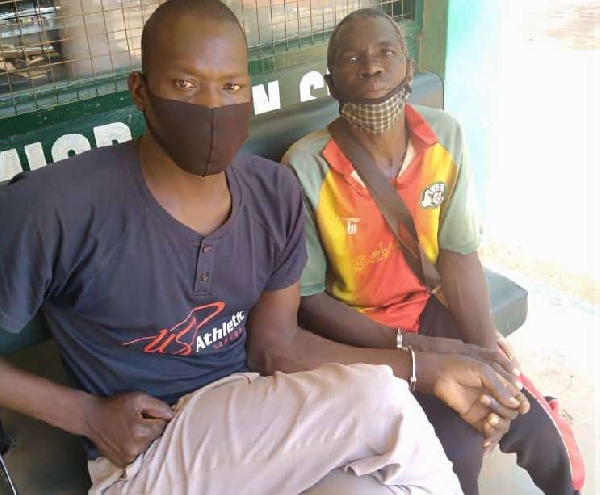 Two of the suspects arrested