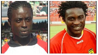 Former Accra Hearts of Oak duo, Charles Taylor and Osei Kuffour