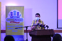 Commercial Director of Promasidor Ghana (Producers of Onga ) Mr Samir Sadaoui