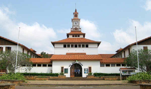 The Balme Library on Legon campus | File photo