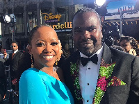 Ambassador Diallo and  Actress, Erika Alexander