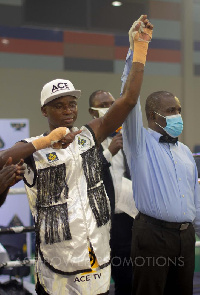 Boxing returned to the Bukom Arena on Christmas eve