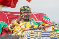 The Paramount Chief of Upper Dixcove, Obrempong Hima Dekyi XIV