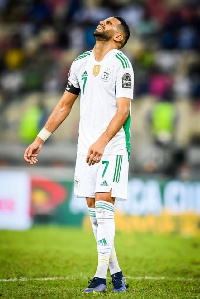 Algerian national team captain, Riyad Mahrez