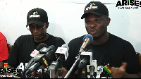 Sammy Gyamfi addressing the press on June 28