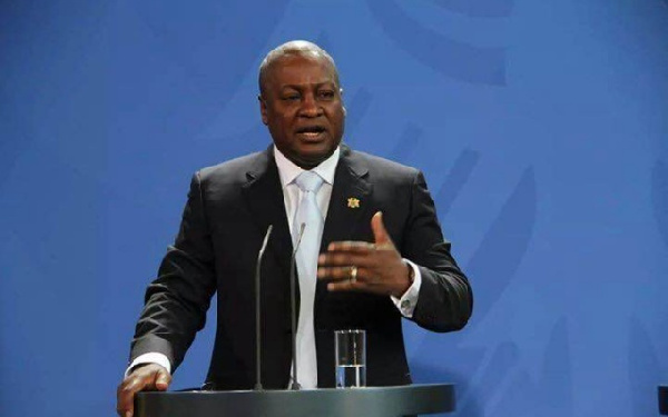 NDC Flagbearer, John Dramani Mahama