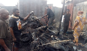 Kumasi Central Market Fire