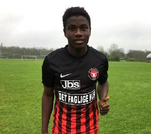 Michael Baidoo earns the praise of FC Midtjylland sporting director